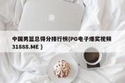 中国男篮总得分排行榜{PG电子爆奖视频 31888.ME }