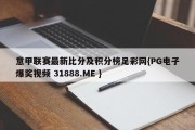 意甲联赛最新比分及积分榜足彩网{PG电子爆奖视频 31888.ME }